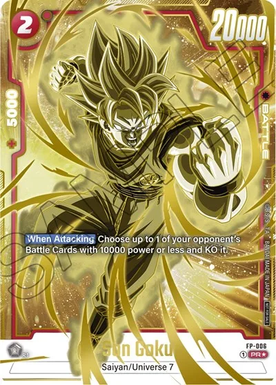 Son Goku - FP-006 (Gold)