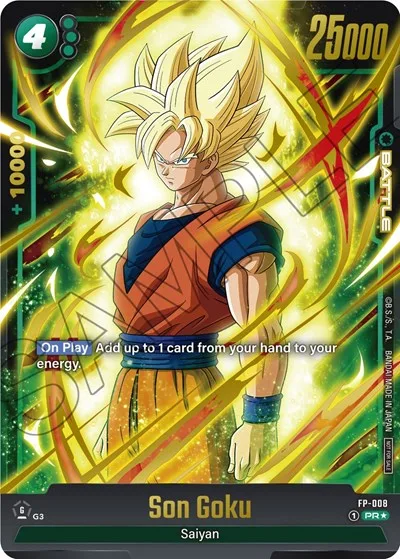 Son Goku - FP-008 (Gold)
