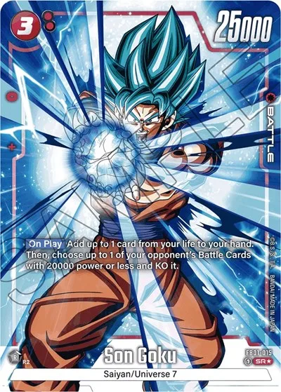 Son Goku - FB01-015 (Alternate Art)