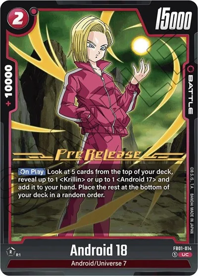 Android 18 - FB01-014
