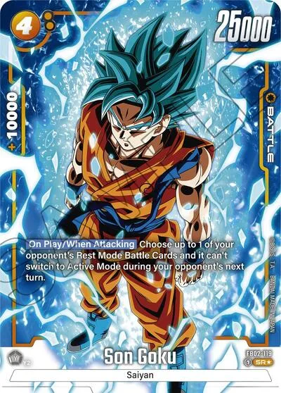 Son Goku - FB02-119 (Alternate Art)