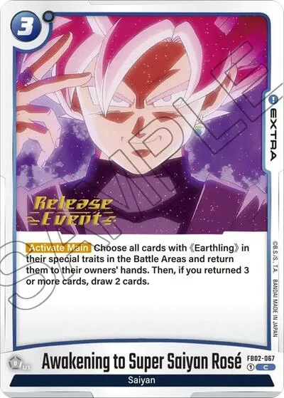 Awakening to Super Saiyan Rose
