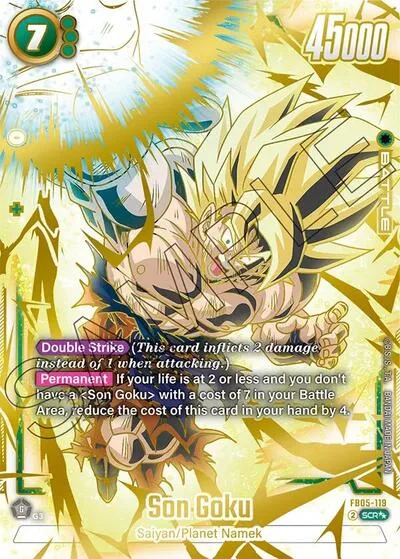 Son Goku - FB05-119 (Super Alternate Art)