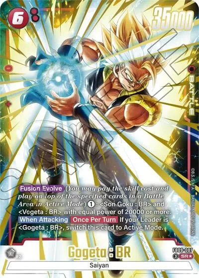 Gogeta : BR - FB09-007 (Alternate Art)