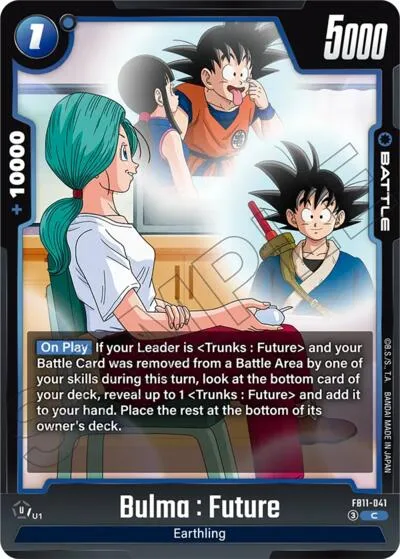 Bulma : Future - FB11-041