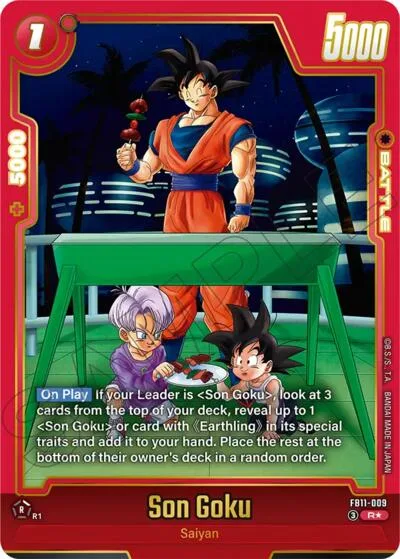 Son Goku - FB11-009 (Alternate Art)
