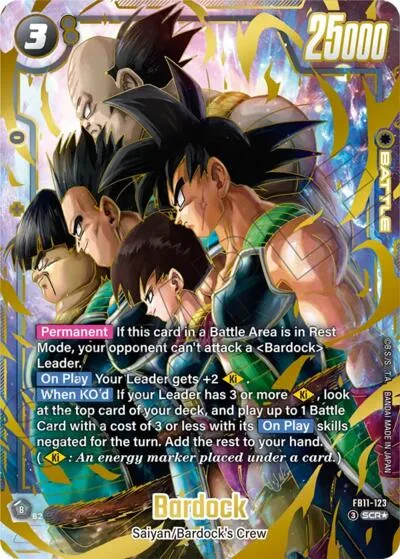 Bardock - FB11-123 (Alternate Art)