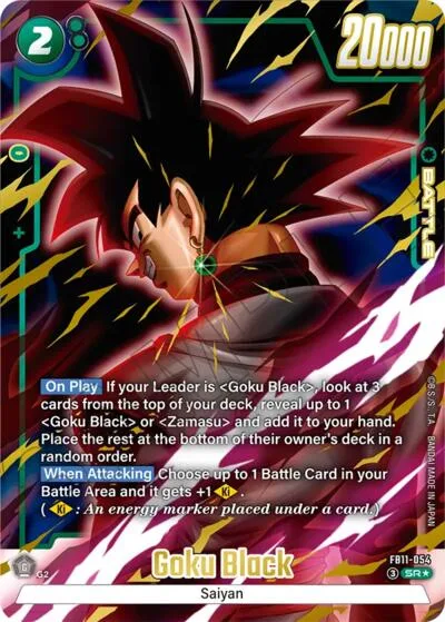 Goku Black - FB11-054 (Alternate Art)