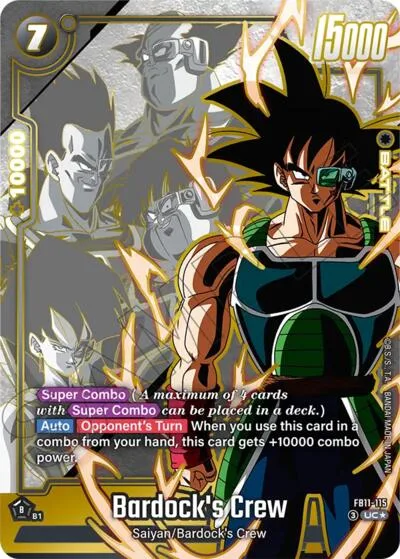 Bardock's Crew - FB11-115 (Alternate Art)