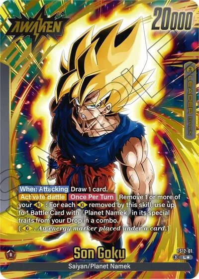 Son Goku - FS12-01 (Gold)