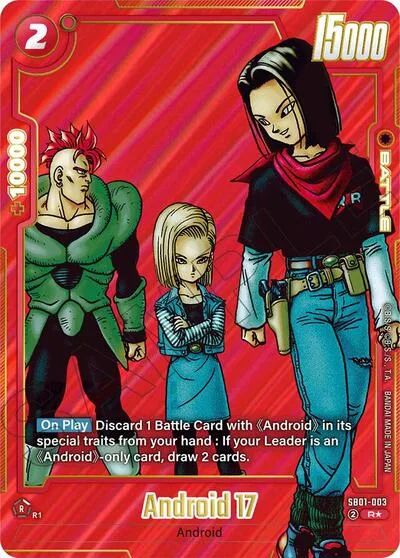 Android 17 - SB01-003 (Alternate Art)