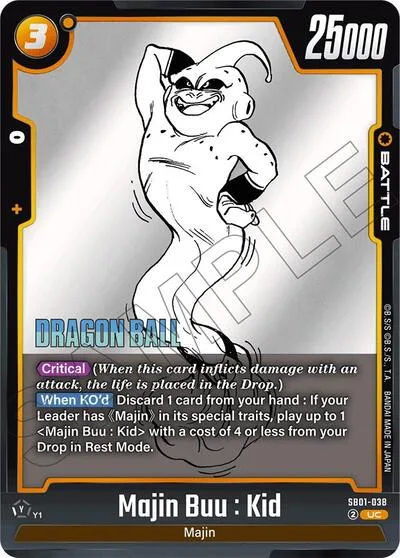Majin Buu : Kid - SB01-038