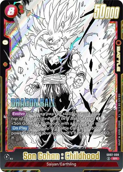 Son Gohan : Childhood - SB02-008