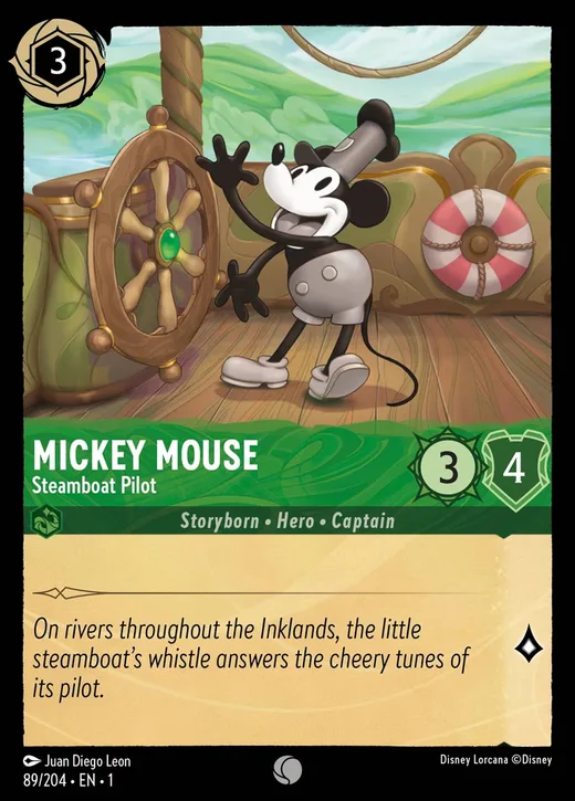Mickey Mouse – Steamboat Pilot