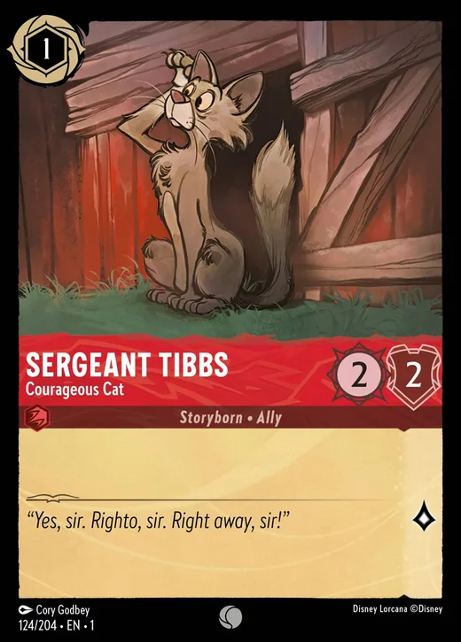 Sergeant Tibbs – Courageous Cat