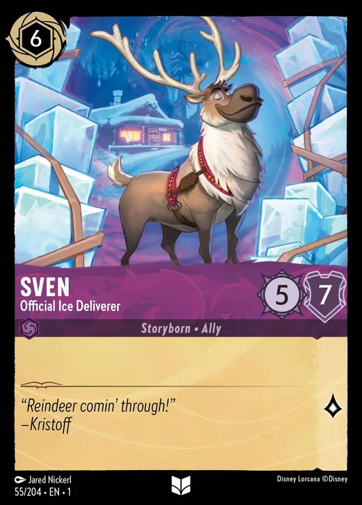 Sven – Official Ice Deliverer