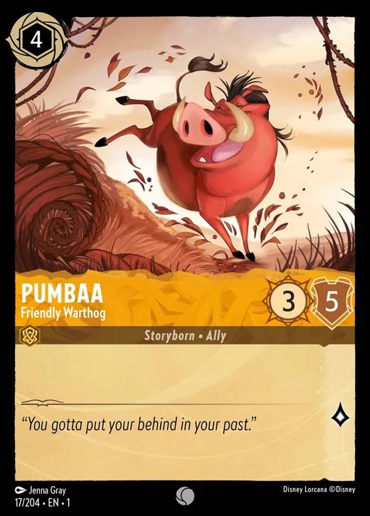 Pumbaa – Friendly Warthog