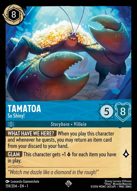 Tamatoa – So Shiny!
