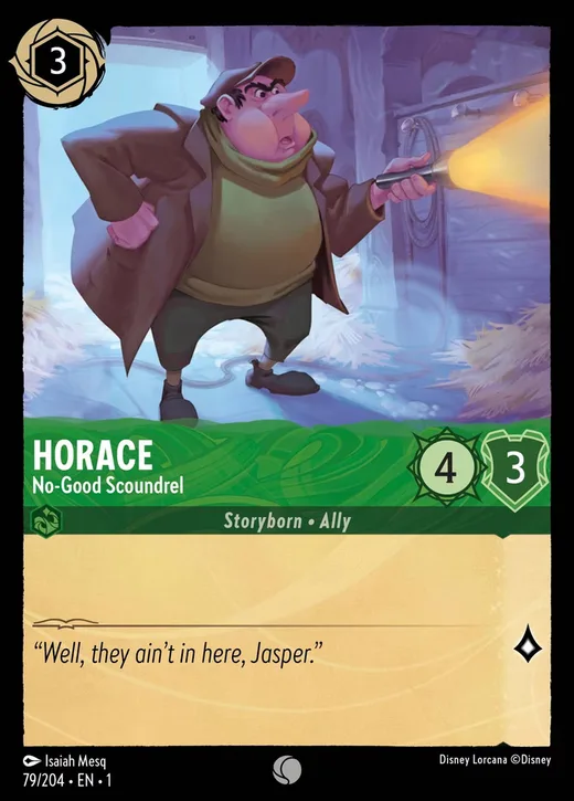 Horace – No-Good Scoundrel