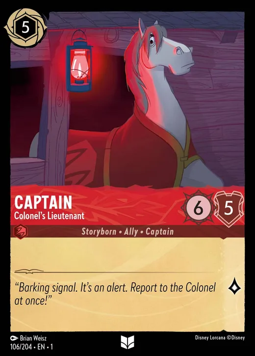Captain – Colonel's Lieutenant