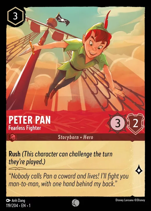 Peter Pan – Fearless Fighter