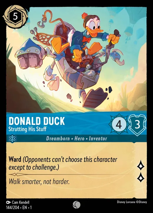 Donald Duck – Strutting His Stuff