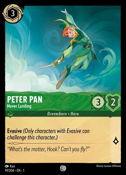 Peter Pan – Never Landing