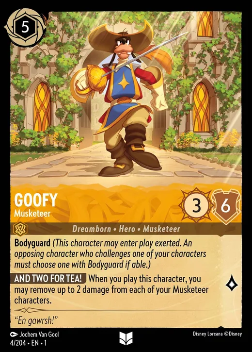 Goofy – Musketeer