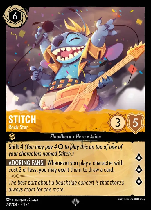 Stitch – Rock Star