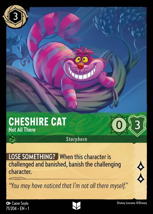 Cheshire Cat – Not All There
