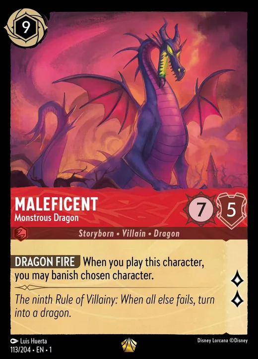 Maleficent – Monstrous Dragon