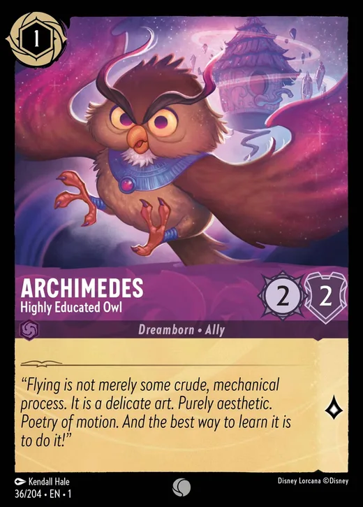 Archimedes – Highly Educated Owl