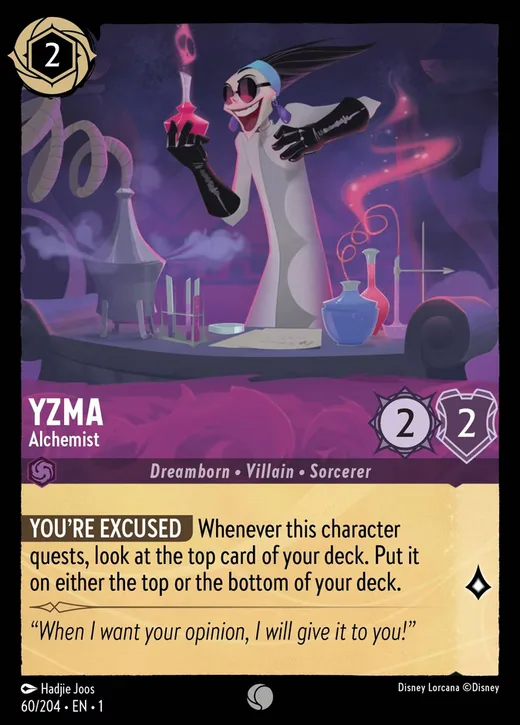 Yzma – Alchemist