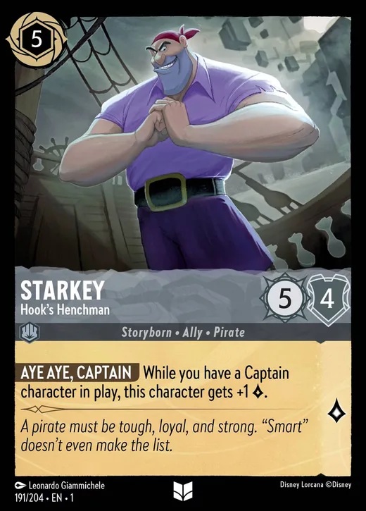 Starkey – Hook's Henchman