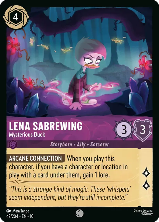 Lena Sabrewing – Mysterious Duck