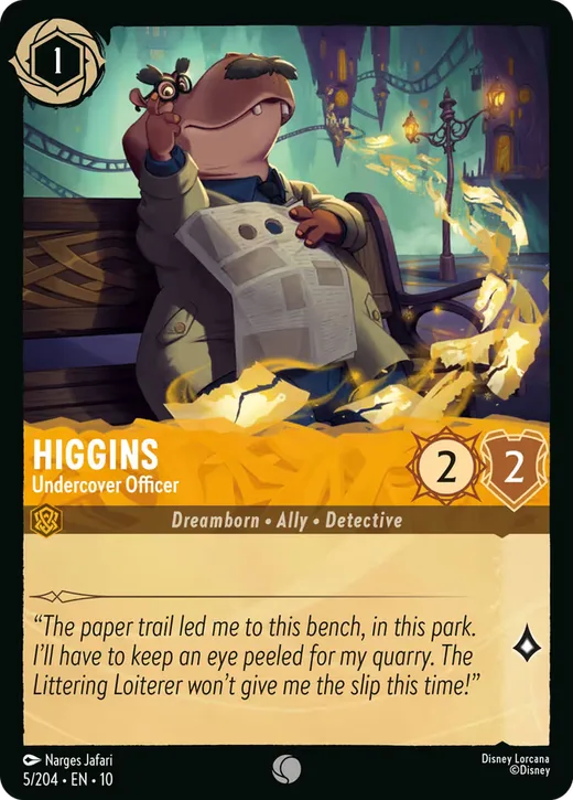 Higgins – Undercover Officer