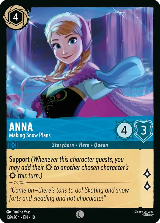 Anna – Making Snow Plans