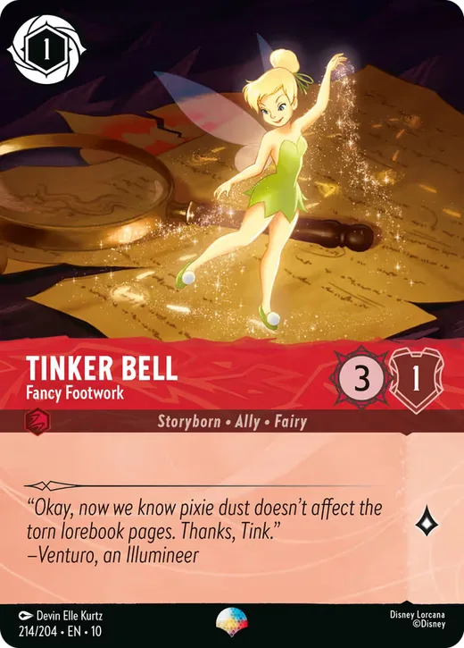 Tinker Bell – Fancy Footwork