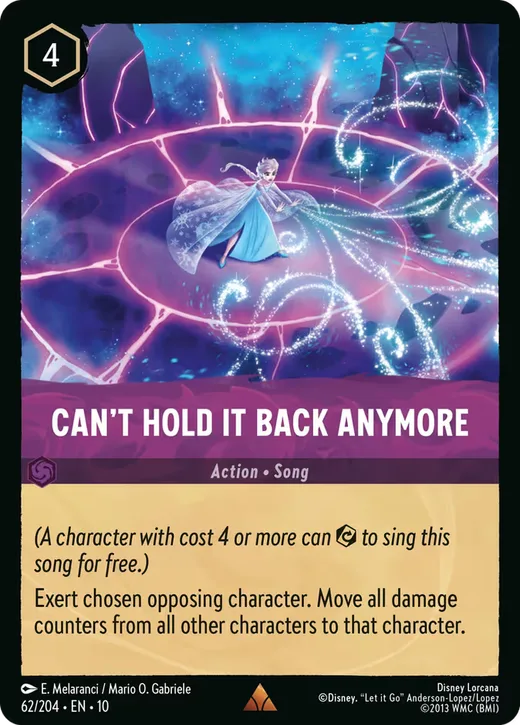 Can't Hold It Back Anymore