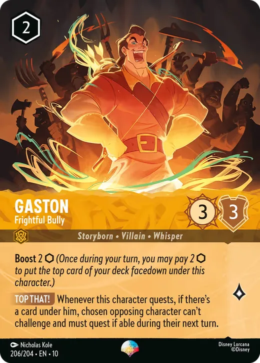 Gaston – Frightful Bully