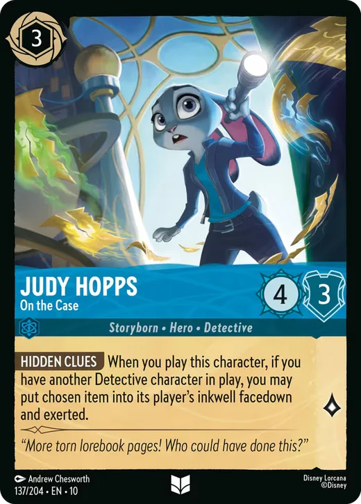 Judy Hopps – On the Case