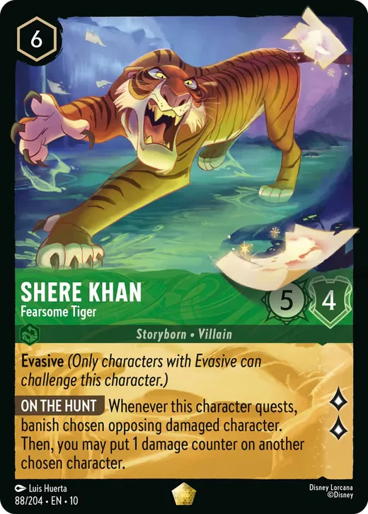 Shere Khan – Fearsome Tiger