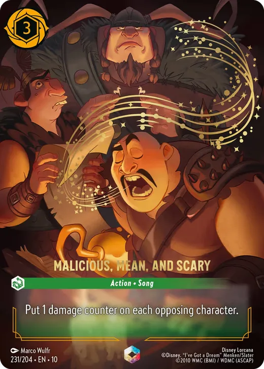 Malicious, Mean, and Scary