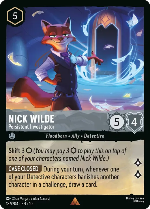 Nick Wilde – Persistent Investigator
