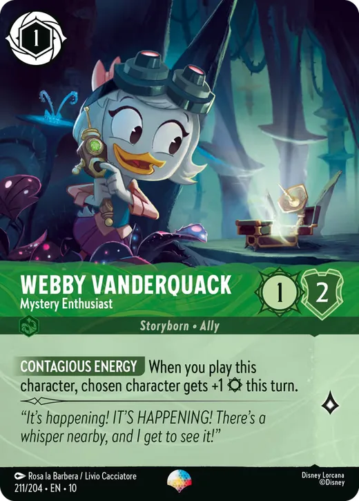 Webby Vanderquack – Mystery Enthusiast
