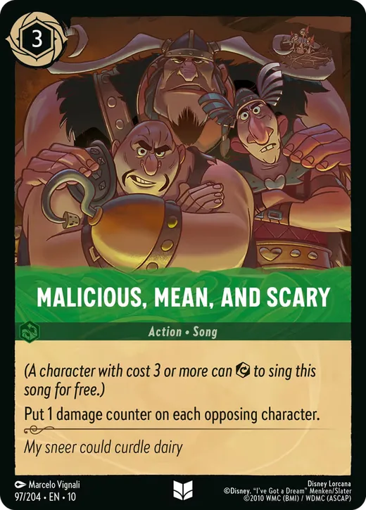 Malicious, Mean, and Scary