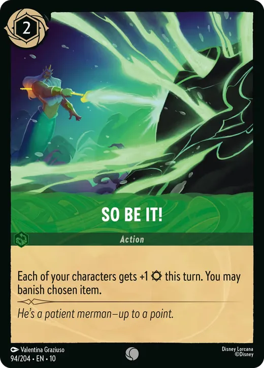 So Be It!