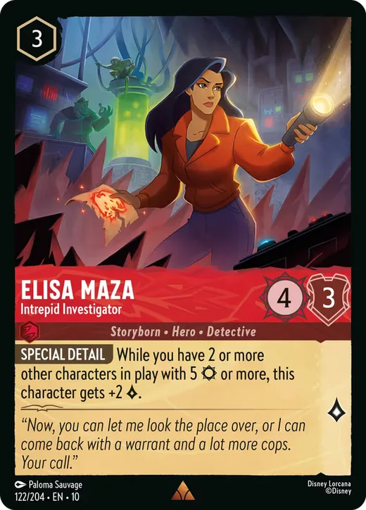 Elisa Maza – Intrepid Investigator