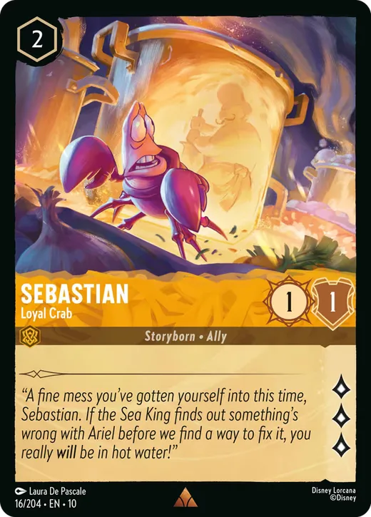 Sebastian – Loyal Crab