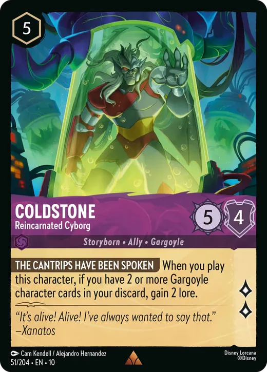 Coldstone – Reincarnated Cyborg